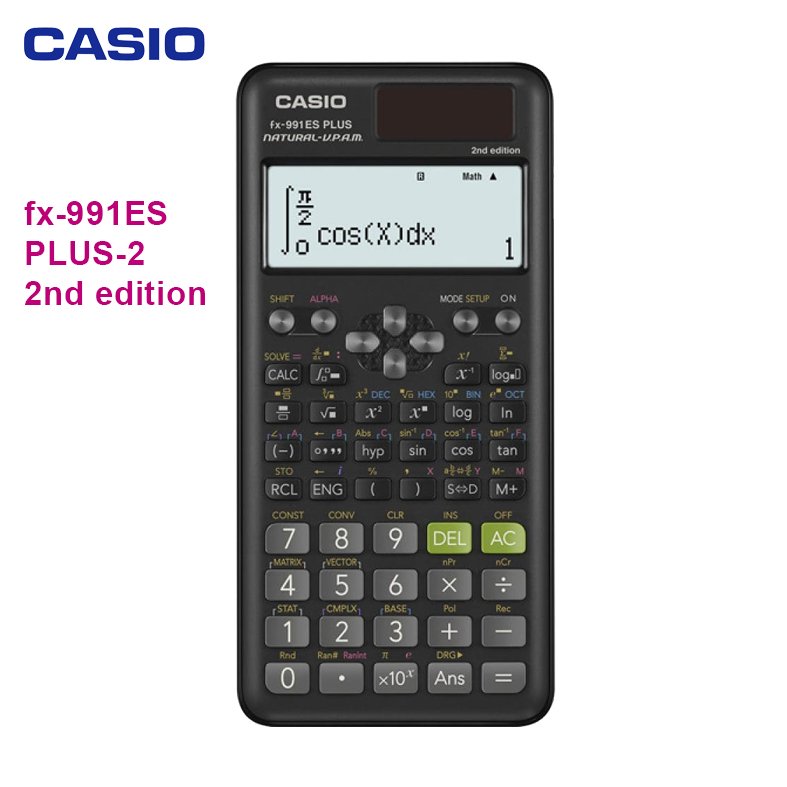 آلة حاسبة علمية كاسيو  fx-991ES PLUS 2nd edition